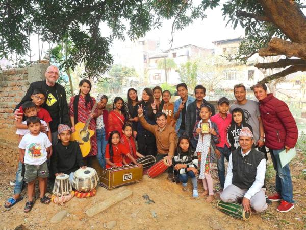 Master Teacher Joins Forces With Udayapur Music Program In Katari