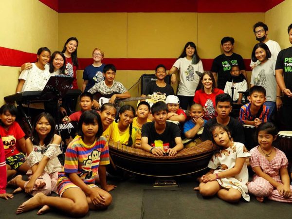 Welcome to the Khlong Toey Music Program, in Bangkok, Thailand