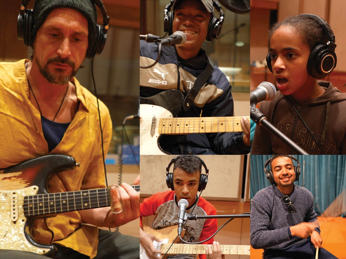 A Song from the Joudour Sahara Students featuring Roberto Luti