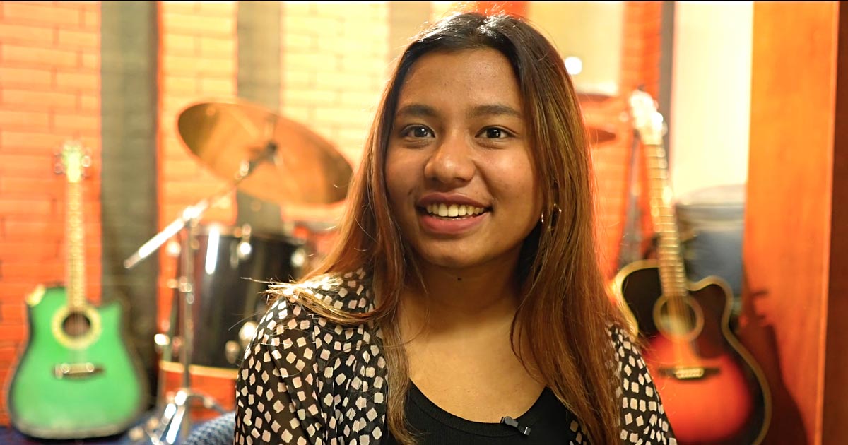Meet Anu, vocal mentor at the Musica Music Institute in Nepal