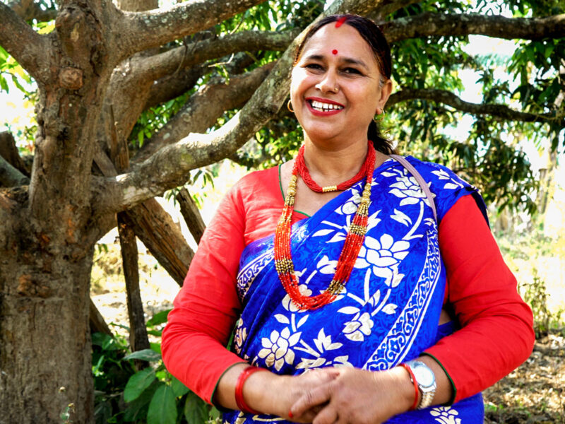 Meet Parbati Dahal, Tintale Village Mother’s Society president